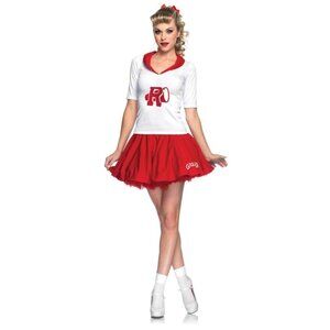Leg Avenue Rydell High Cheerleader Halloween Women's Costume S/M Grease Sandy